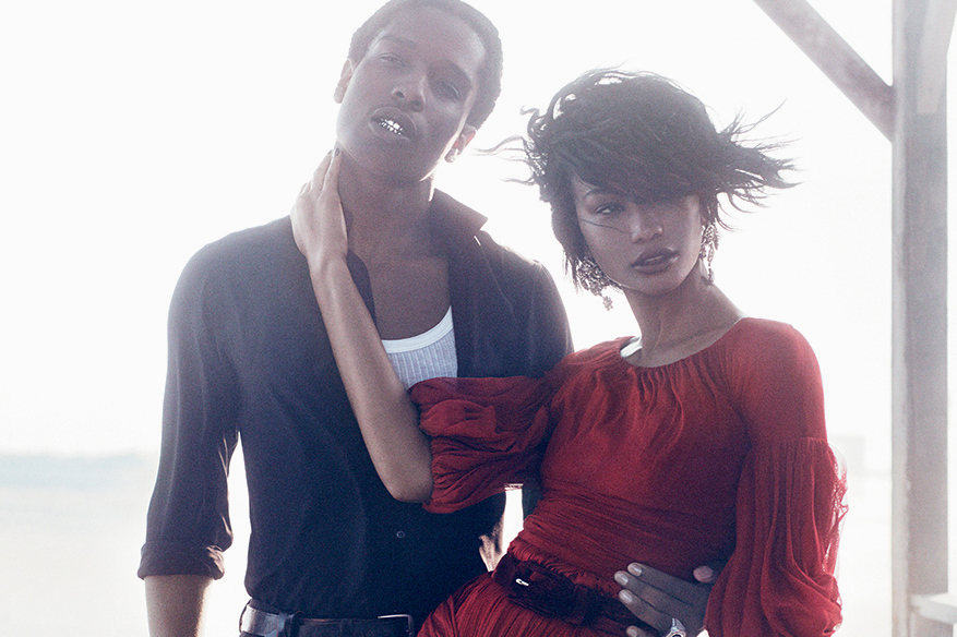 A$AP Rocky et Chanel Iman pour Vogue