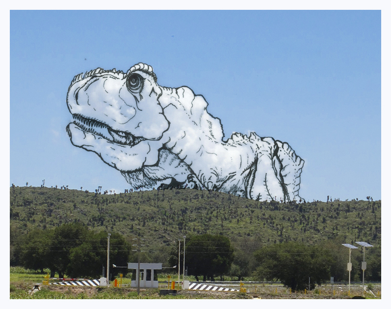 Martín Feijoó Shaping Clouds T-Rex