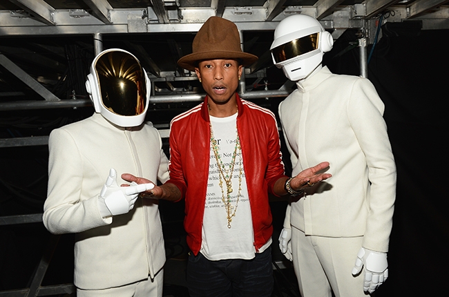 Pharrell Williams x Daft Punk : gust of wind