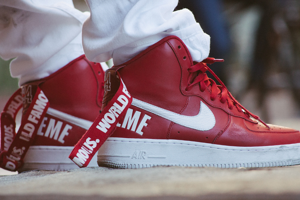 Supreme x Nike : Air Force 1 High Collection Automne / Hiver 2014