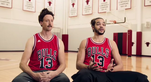 Adidas x NBA : nouvelle campagne TV avec Joakim Noah et Kenneth Faried
