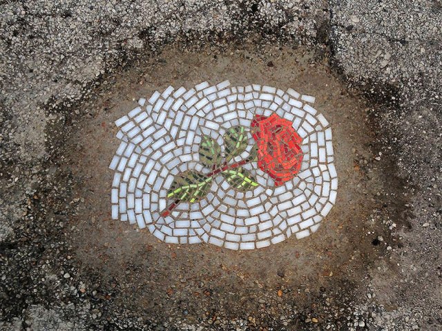 Jim Bachor Potholes Street Art
