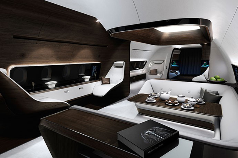 Mercedes-Benz x Lufthansa : design haut de gamme d'une cabine d'avion