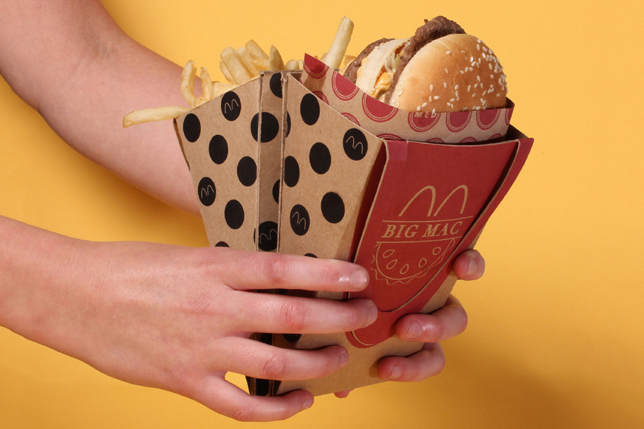 Jessica Stoll a imaginé un emballage portable et pratique pour votre Big Mac !
