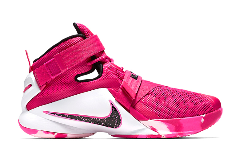 Nike LeBron Soldier 9 "Think Pink" : une sneakers pour la bonne cause