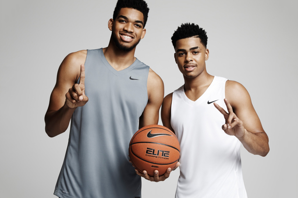 Nike Basketball signe Karl-Anthony Towns et D'Angello Russell