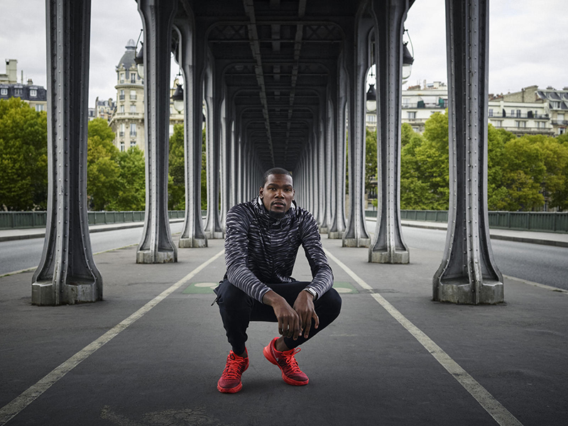 Nike fête la nouvelle KD8 en présence de Kevin Durant à Paris
