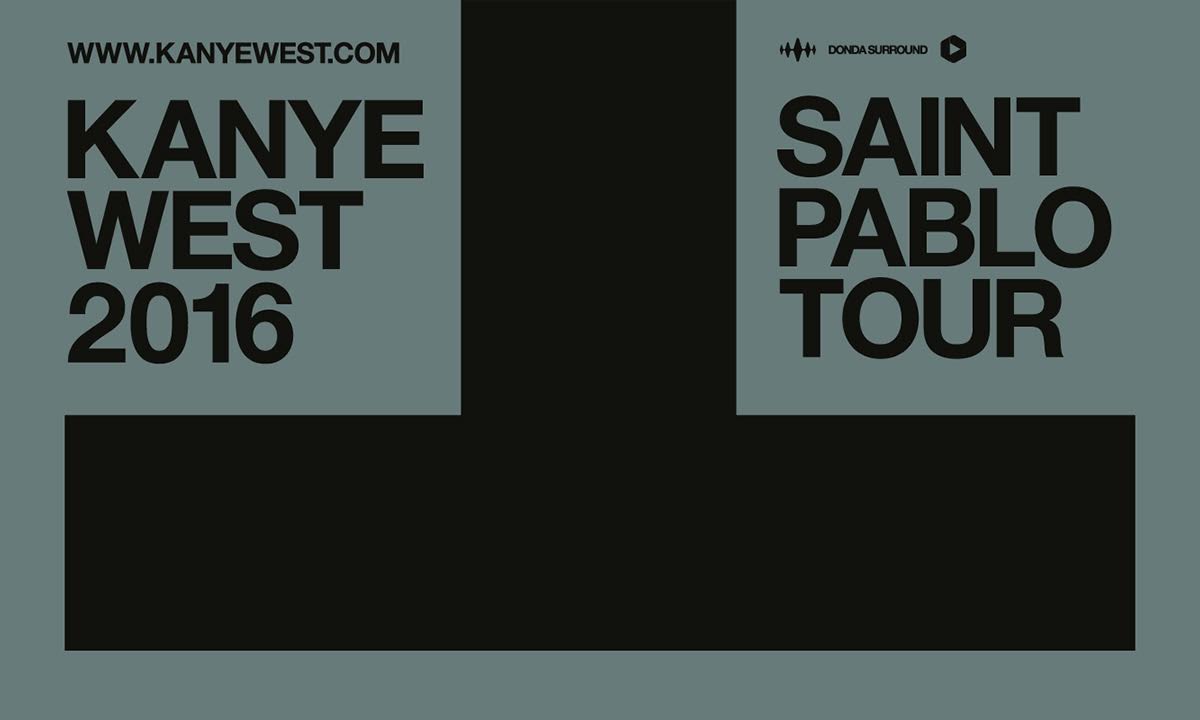 Kanye West a annoncé les dates de The Saint Pablo Tour