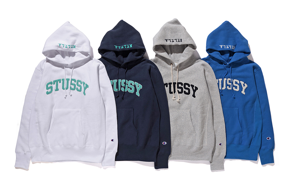 stussy et champion collection capsule