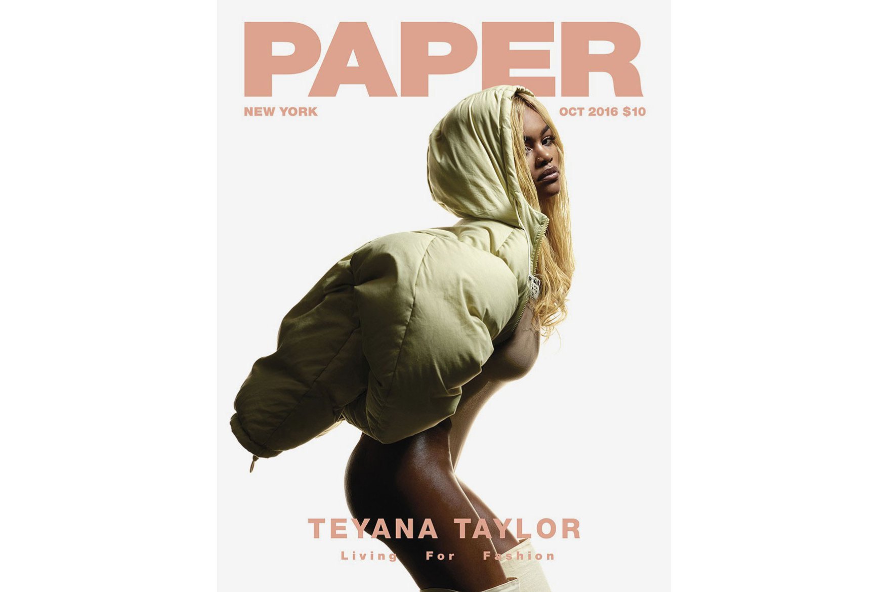 Teyana Taylor Cover PAPER magazine - TRENDS periodical