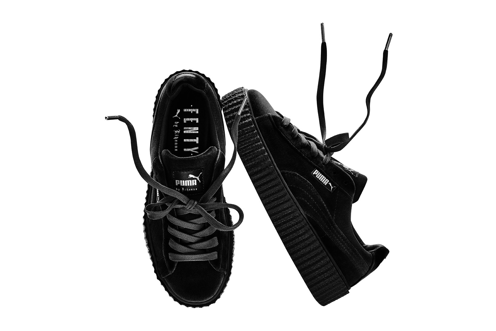 puma creepers grise velour